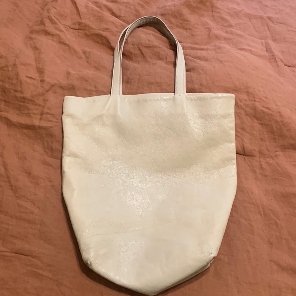 BAGGU Leather Tote